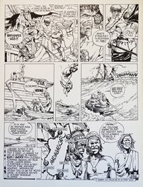 Michel Faure - Les pirates de l'océan indien - Planche originale