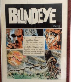Frederic Cooper - Blindeye - Planche originale