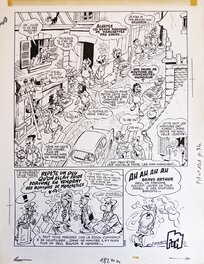 Cézard - Arthur le fantôme - Planche originale