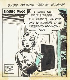 Milton Caniff - 1938 : Terry & les Pirates - Planche originale