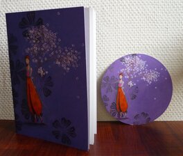 Carte postale et cahier Carte postale et cahier