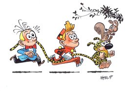 Manel Fontdevila - Fontdevila: SPIROU - Original Illustration