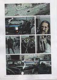 Arthur Ranson - L’Exécuteur ou BUTTON MAN -  1995 - tome 3 page 4 - Planche originale