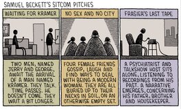 Tom Gauld - Samuel Beckett's sitcom pitches - Comic Strip
