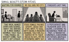 Tom Gauld - Samuel Beckett's sitcom pitches - Planche originale