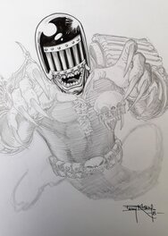 Barry Kitson - Judge Death - Original Illustration