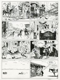 Christophe Blain - Gus - T1 - Planche originale