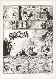 Matthieu Bonhomme - Esteban. Tome 4. Planche 42 - Planche originale