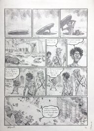 Hervé Tanquerelle - Tanquerelle "Les voleurs de Catharge" T2 - Planche 29 - Comic Strip