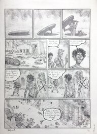 Hervé Tanquerelle - Tanquerelle "Les voleurs de Catharge" T2 - Planche 29 - Planche originale