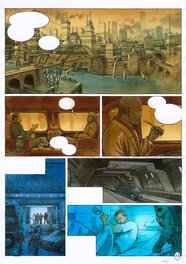 Grun - Metronom'. Tome 2. Planche originale n°17 - Comic Strip