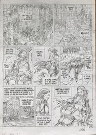 Grun - La conjuration d'opale tome 3 - planche 15 - Planche originale