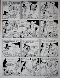 Michel Janvier - Rantanplan - la mascotte planche 24 - Planche originale