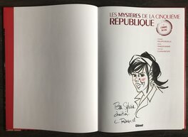 François Ravard - Les mysteres de la 5 eme republique - Planche originale