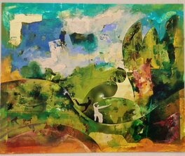 " Black dog , les rêves de Paul Nash "