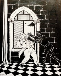 Didier Savard - La bataille d’Angleterre - Original Illustration