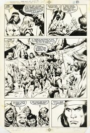 John Buscema - CONAN THE DESTROYER - Planche originale