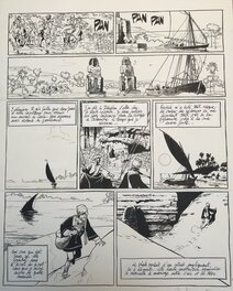 Le Marquis d'Anaon - Planche originale