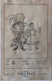 Jeremy Bastian - Jeremy Bastian - Alice in Wonderland - Illustration originale