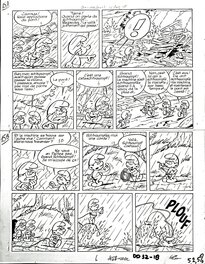 Comic Strip - Les Schtroumpfs p57 T6
