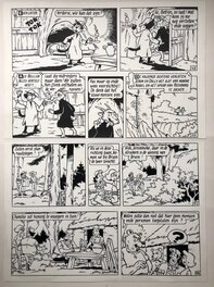 Eduard De Rop - De wonderbaarlijke reizen van Jerom 13 - De vrolijke valstrik - (1985) - Planche originale