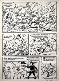 Willy Vandersteen - Jerom - (eind jaren '60) - Planche originale