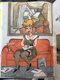 Marc Wasterlain - Commission de Wasterlain dans Jeannette Pointu - Original art