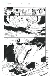 Olivier Coipel - Thor - No Borders Issue 4 - Planche originale