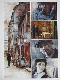 Fabrice Le Hénanff - Modigliani - Planche originale