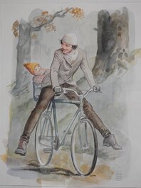 Milo Manara - Projet pour Channel - Original Illustration