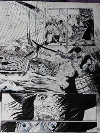 Guy Michel - Surcouf - Planche originale