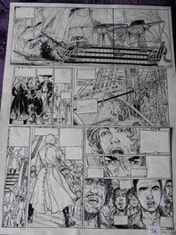 Guy Michel - Surcouf - Planche originale