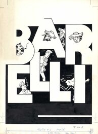 Bob De Moor - Barelli - Couverture originale