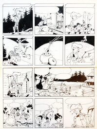 Lucky Luke - Planche originale