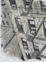 Christophe Chabouté - New-York - Original Illustration