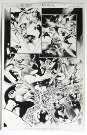 Eddy Barrows - Earth 2 world's end  #14 p.17 - Planche originale