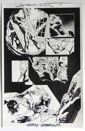 Eddy Barrows - Earth 2 world's end #24 p.2 - Planche originale