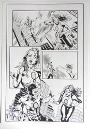 Eduardo Pansica - Green lantern #12 p.14 - Planche originale