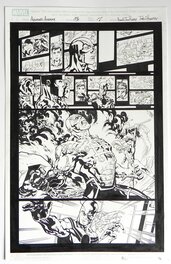 Tom Raney - Avengers academy #15 p.17 - Planche originale