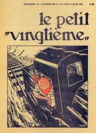 Une couverture de 1932 qui me fait penser à la dernière case de cette planche de Blain ! Une couverture de 1932 qui me fait penser à la dernière case de cette planche de Blain !