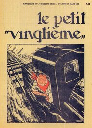 Une couverture de 1932 qui me fait penser à la dernière case de cette planche de Blain !