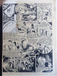 Yves Mondet - Telluro City - Planche originale