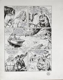 Fabio Valdambrini - Demian n°4 planche 21 - Comic Strip