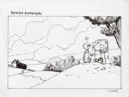 Le Retour à la terre - Planche originale