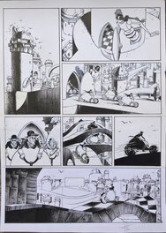 Fabrice Lebeault - HOROLOGIUM - Tome 5 - planche 2 - Planche originale