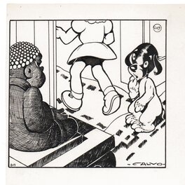 Edmond-François Calvo - Coquin le petit cocker - Comic Strip