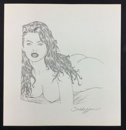 Roberto Baldazzini - Pin up - Original Illustration