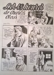 Claude-Henri Juillard - Les 48 heures de Charles Oscar - Planche originale