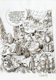 Manu Larcenet - Case ORIGINALE DE LARCENET POUR VAERIAN PAR... - Comic Strip