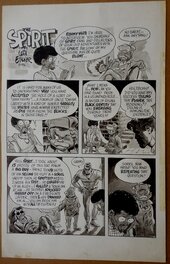 Will Eisner - Why the portrayel of Ebony is not racist - Planche originale